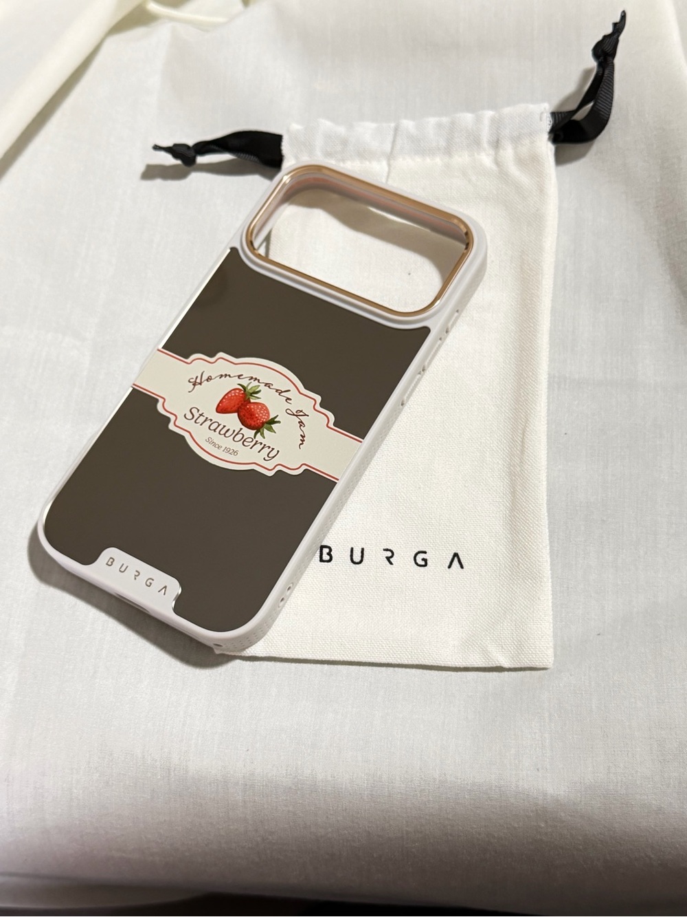NEW BURGA Grandma's Jam - iPhone 17 Pro Max Case - Elite Mirror Light (MagSafe)